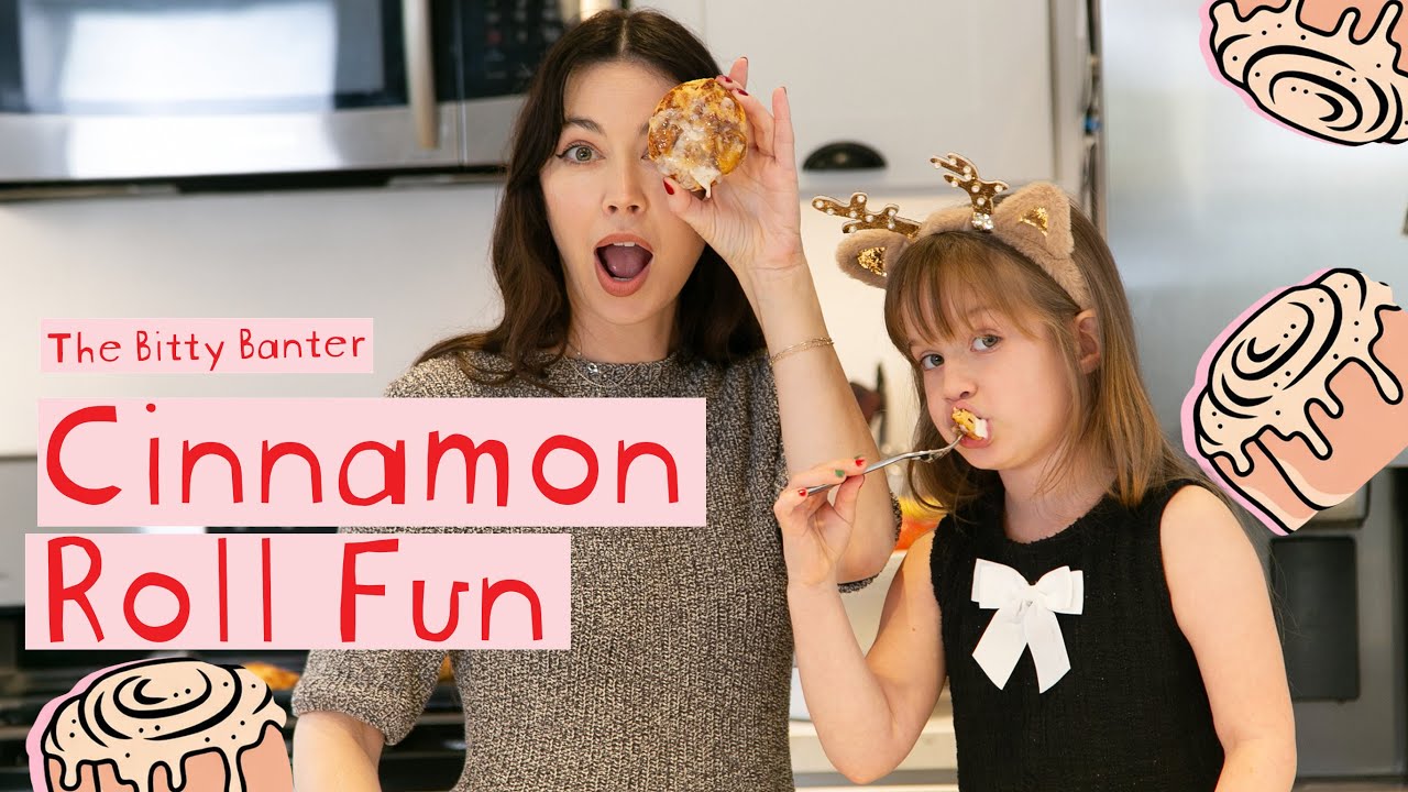 Leftover Apple Pie Treats: Cinnamon Roll Fun | The Bitty Banter Ep  12