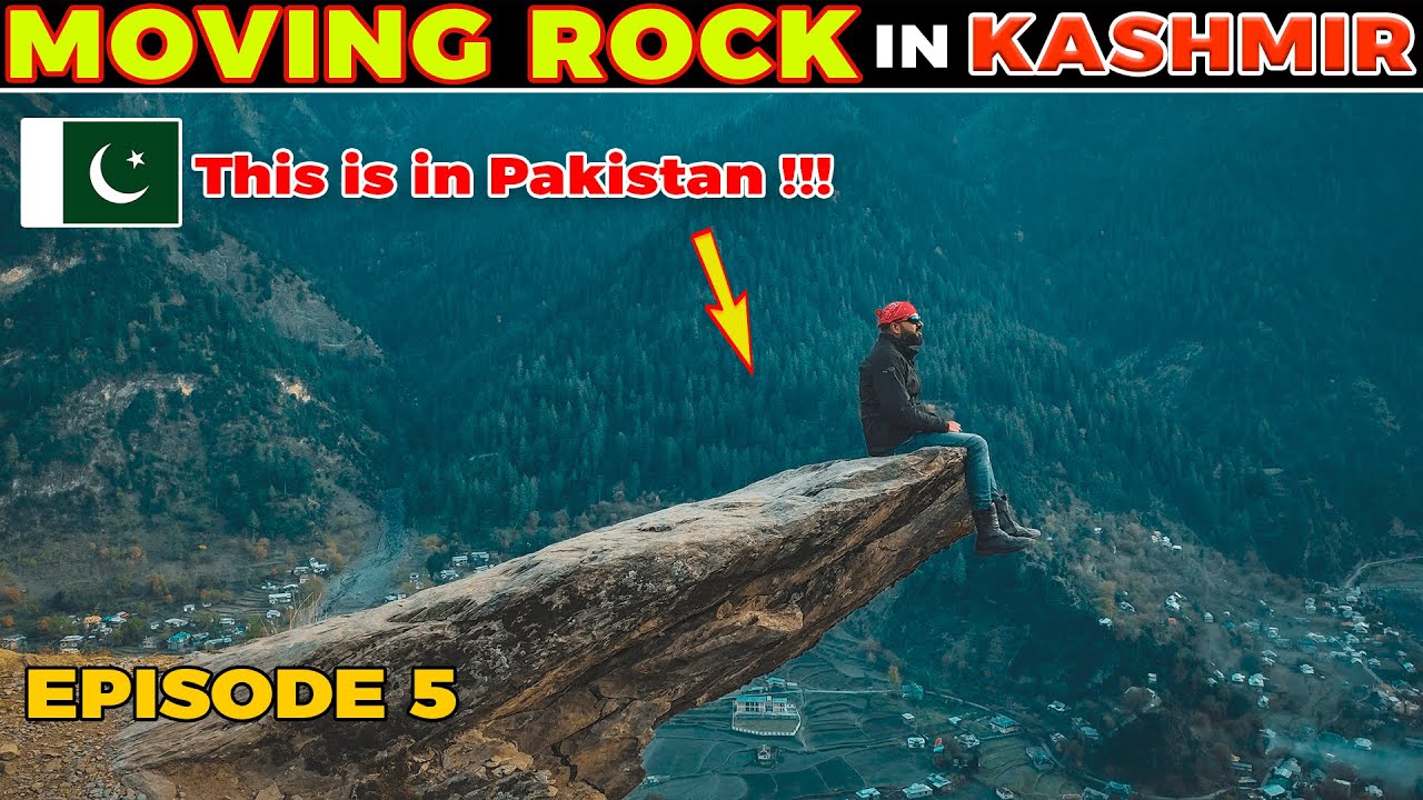 I Found This MOVING ROCK In Kashmir 🇵🇰 | KASHMIR Winter Vlog | Ammar Biker