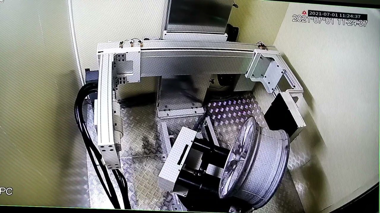 Unicomp Offline NDT X-Ray Machine for Wheels Hubs Inspection