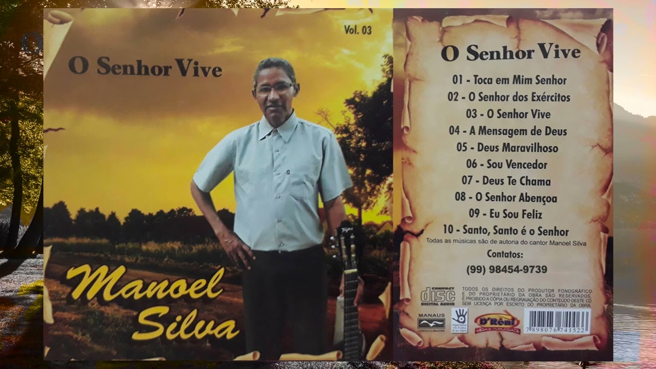 CD completo -  Senhor Vive