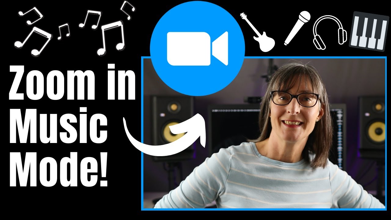 Zoom In Music Mode For Online Fitness Classes and Music Lessons #Zoom