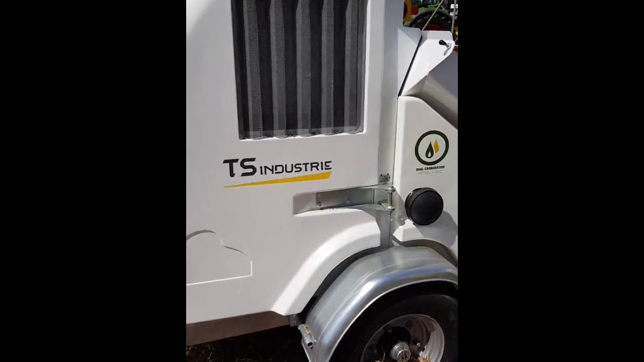 La nueva trituradora/desfibradora TS modelo GS/COBRA 90PGS en Demopark'17