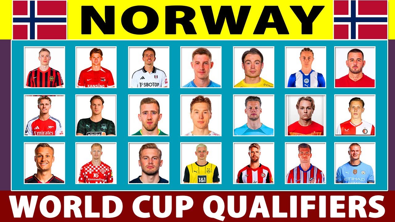 Norway Squad Update 2025 | Norway National Football Team 2025 | FIFA World Cup 2026 Qualifiers