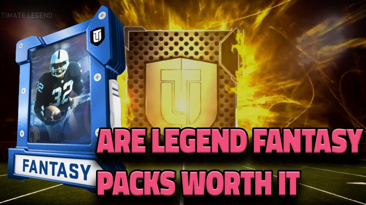 ARE LEGEND FANTASY PACKS WORTH PULLING NOW? *MADDEN 19 ULTIMATE TEAM*