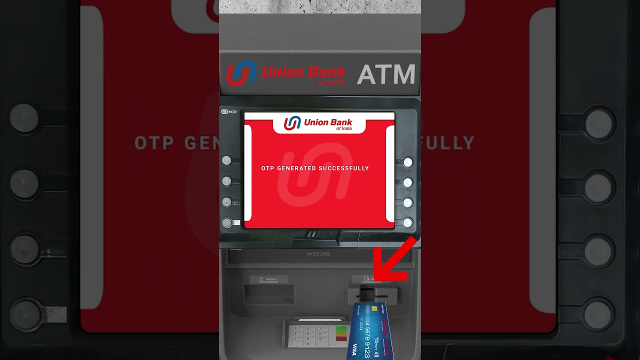 Union Bank ATM Pin Generation 2025 | Union Bank Atm Pin Kaise Banaye #shorts