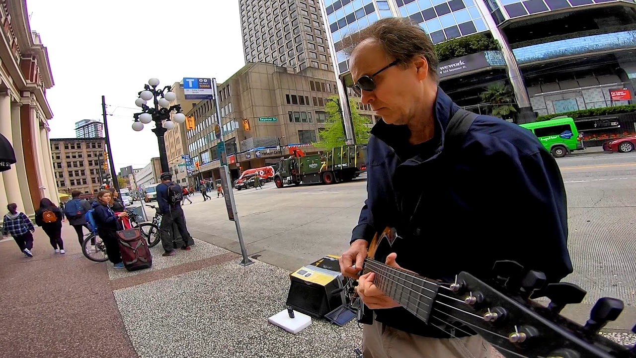 I shot the sheriff - Street guitarist jams on Eric Clapton bob Marley classic! 4/25/19
