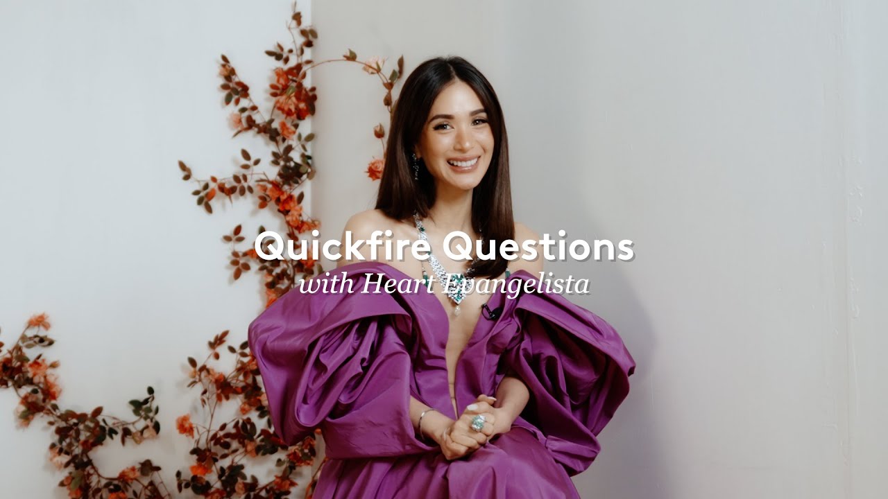 Quick Fire Questions: Heart Evangelista (December Cover)
