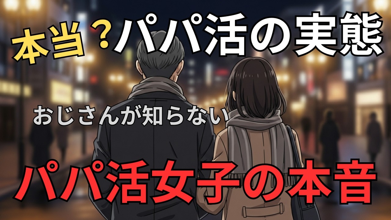 【シニア パパ活の実態】女子の本音｜恋愛ではないと言われる理由