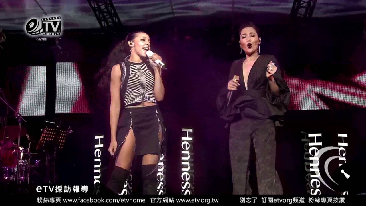 天生歌姬A-Lin 美國R&B女聲 Tinashe 同台飆唱If I Ain't Got You 炫音之夜
