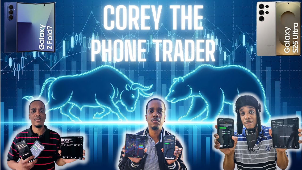 Corey The Phone Trader's SPECTACULAR Live Phone Trading in the Lunch Hour!