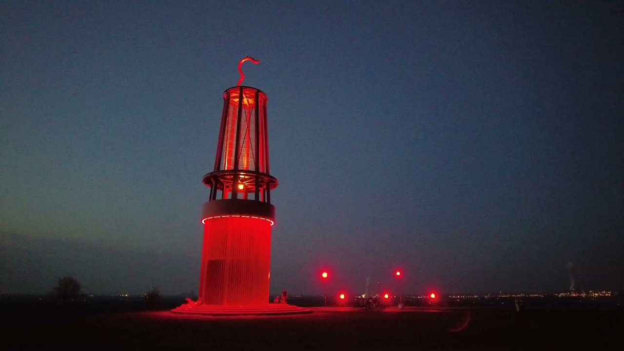 Halde Rheinpreu&szlig;en mit Geleucht