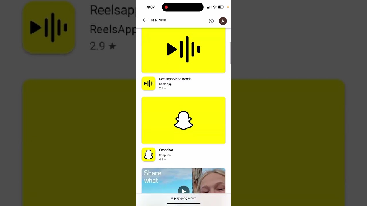 Reel Rush APP FOR IOS - does it exist?