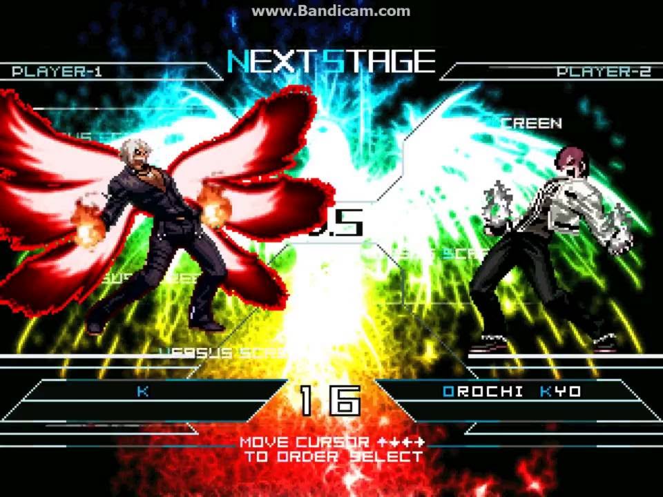 [KOF WOJ] K VS Orochi Kyo Team