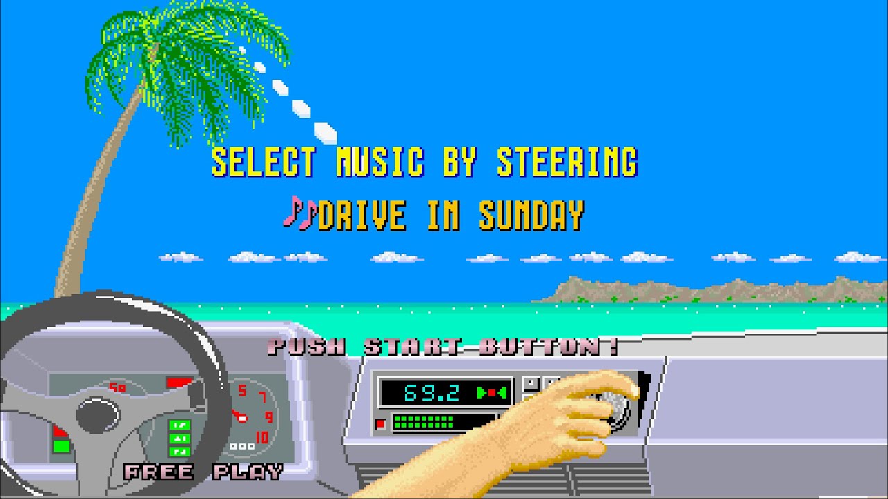 OutRun Custom Music - Drive in Sunday