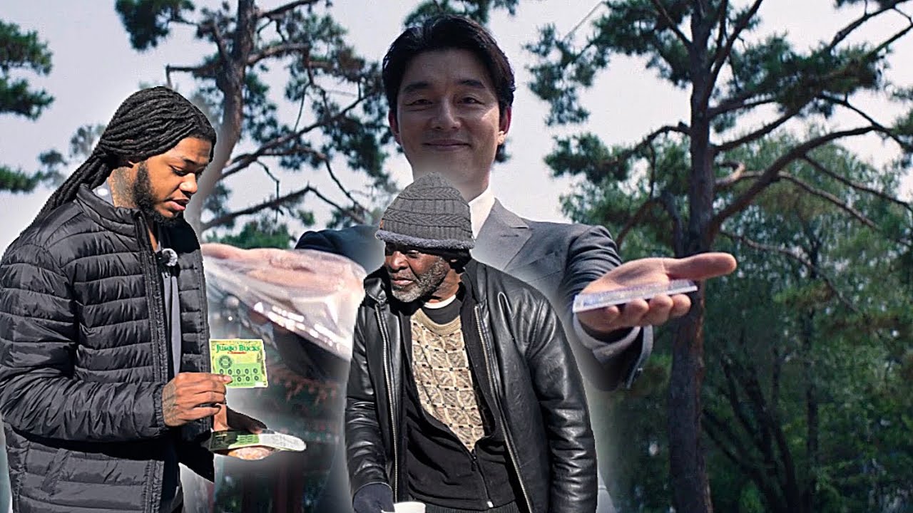 Real Life Squid Game Bread & Lottery Scene