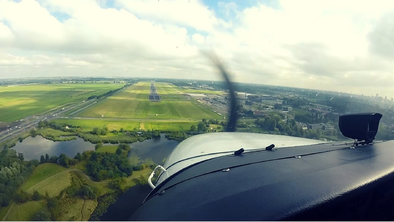 C172 | Eelde EHGG to Rotterdam EHRD via Schiphol CTR | ATC Audio
