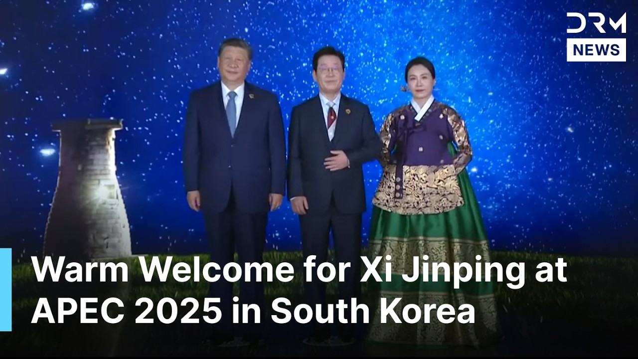 GRAND WELCOME: President Xi Jinping Welcomed by South Korea&rsquo;s Lee Jae-myung at APEC Summit | AC1G