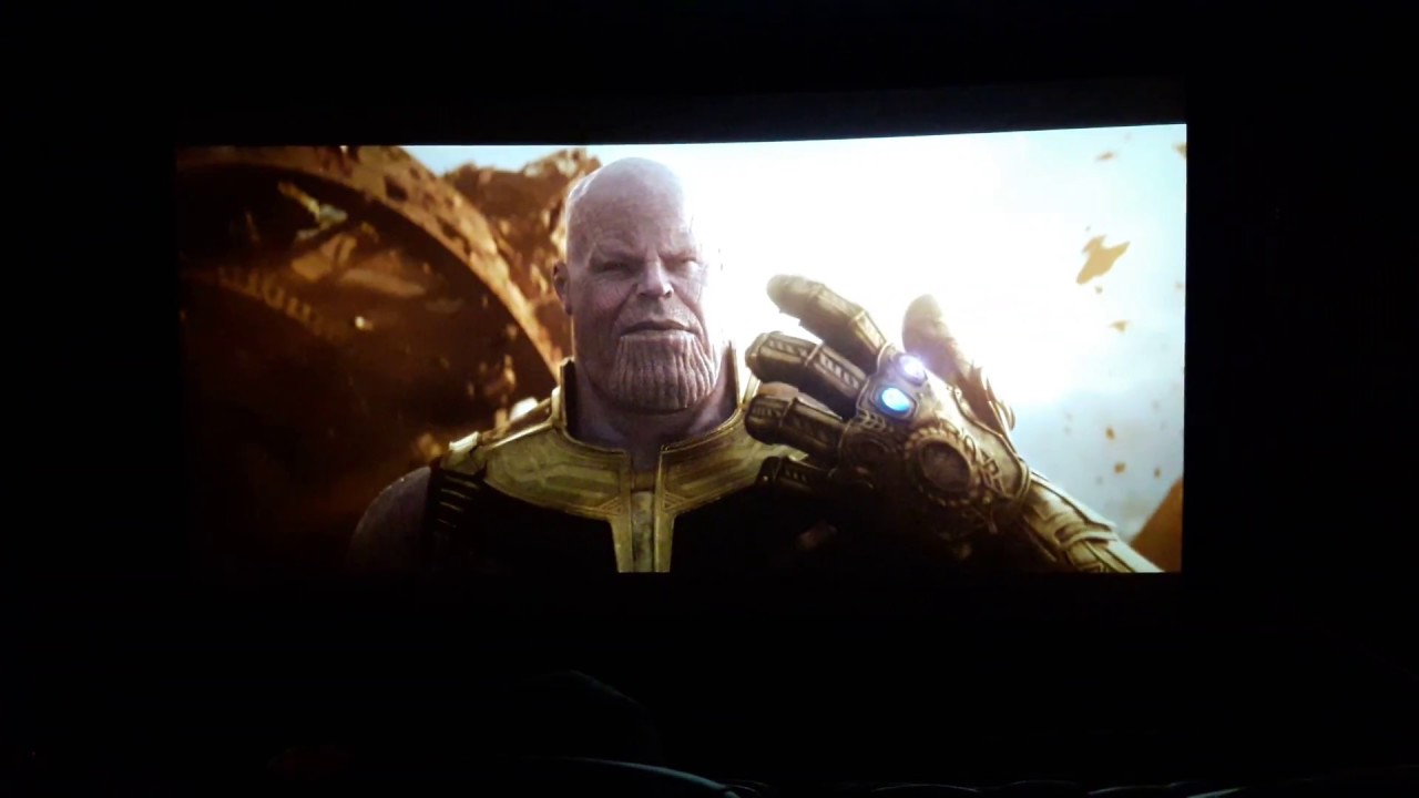 Avengers Infinity War -Trailer Español Latino (2018)  - Grabado en cine