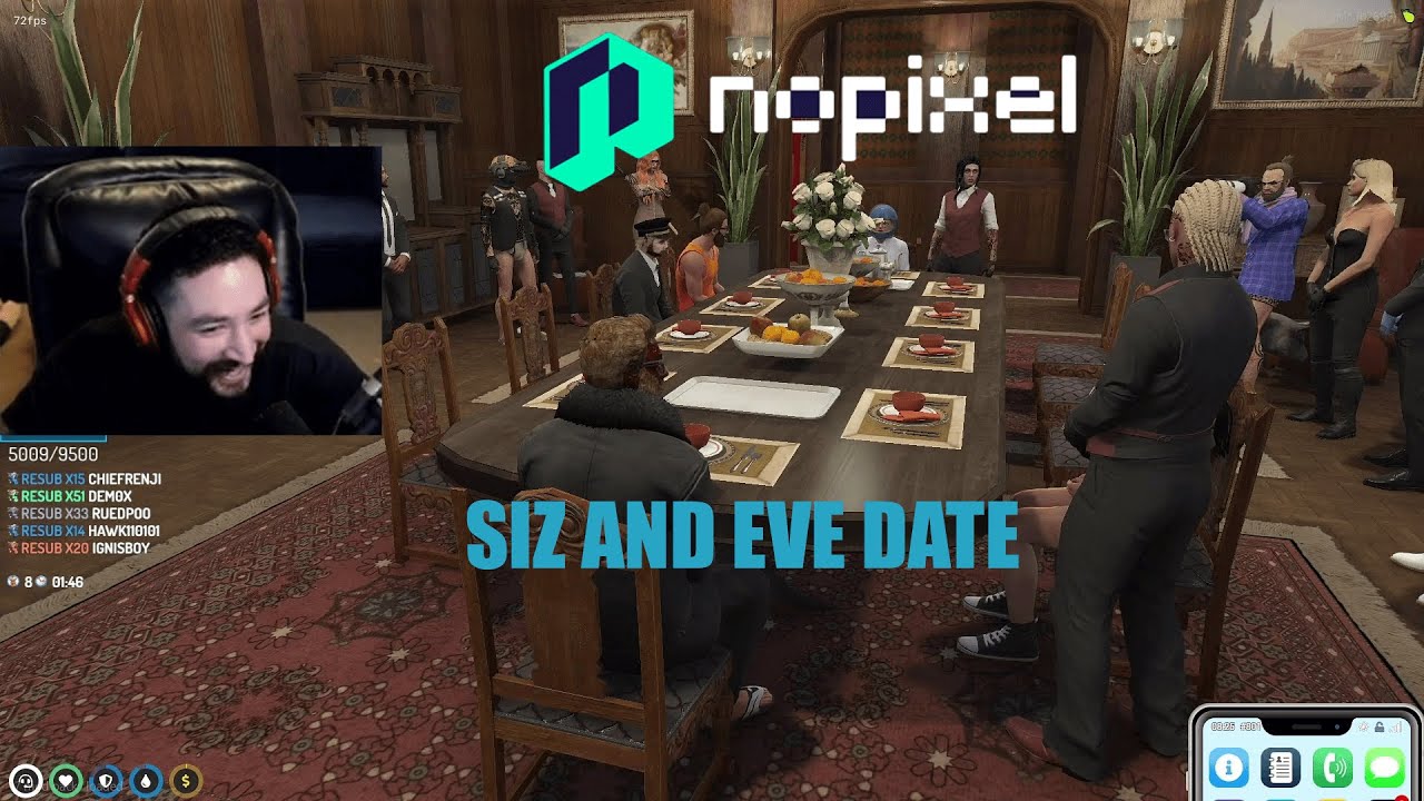Сиз и Ева идут на свидание | Nopixel 3.0
