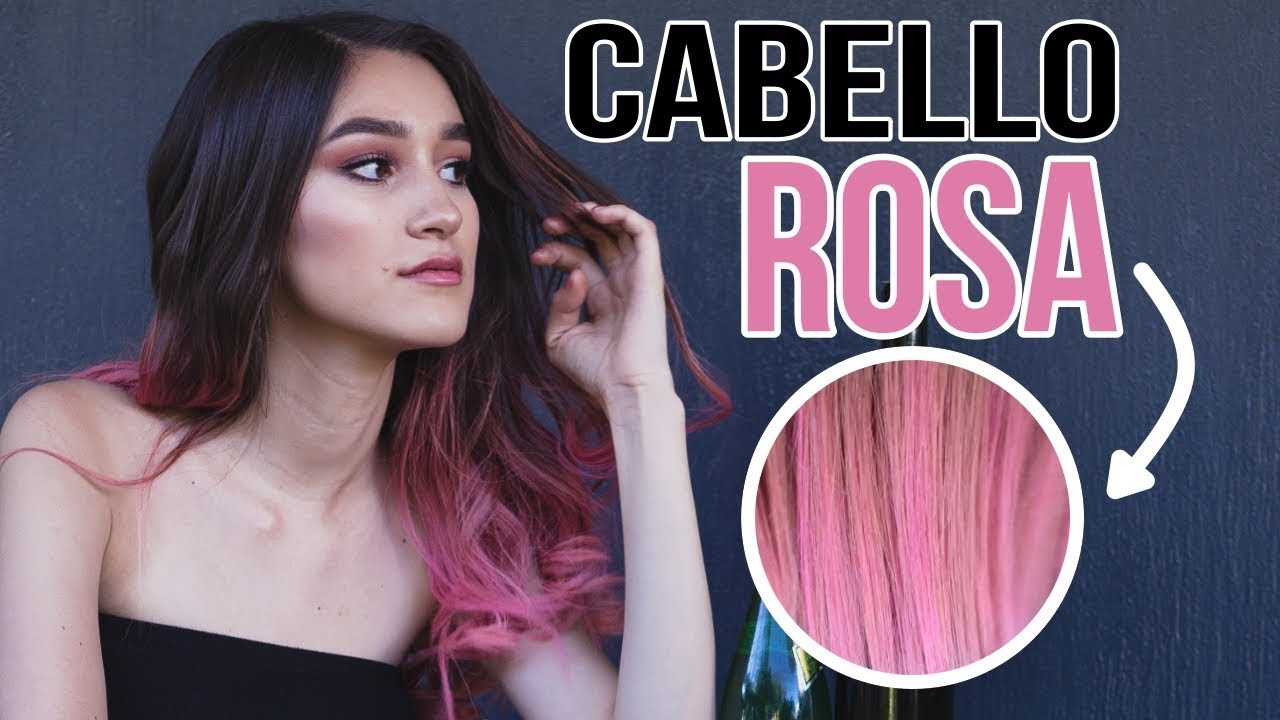 COMO PINTO MI CABELLO ROSA EN CASA