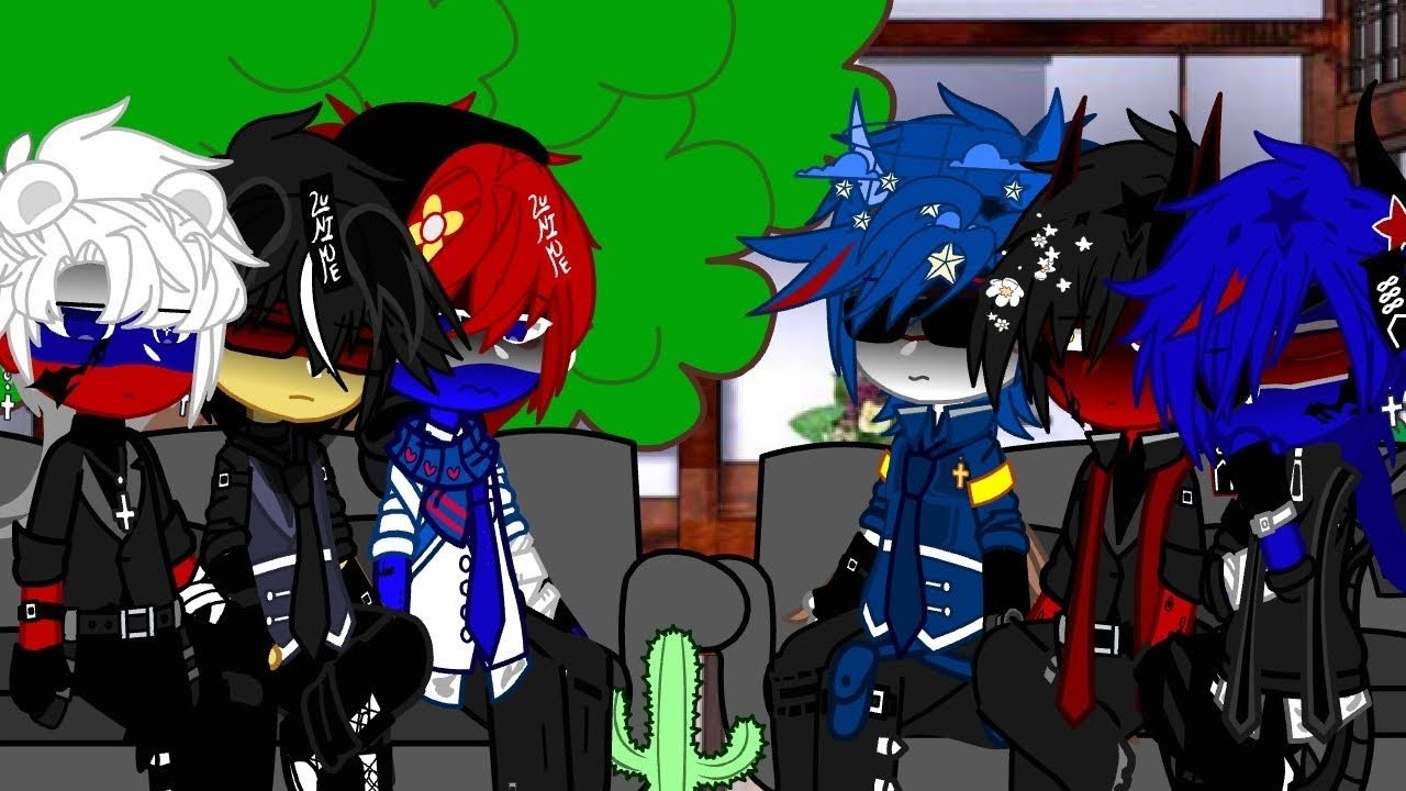 countryhumans react to demokrasi Indonesia||