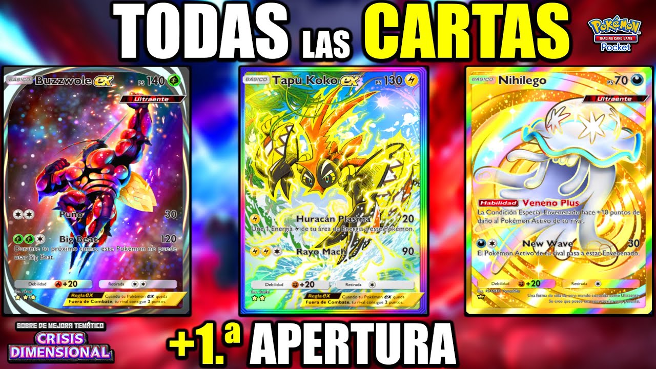 ¡CRISIS DIMENSIONAL YA ESTÁ AQUÍ! 😱 TODAS las CARTAS y NOVEDADES + Primeras APERTURAS!