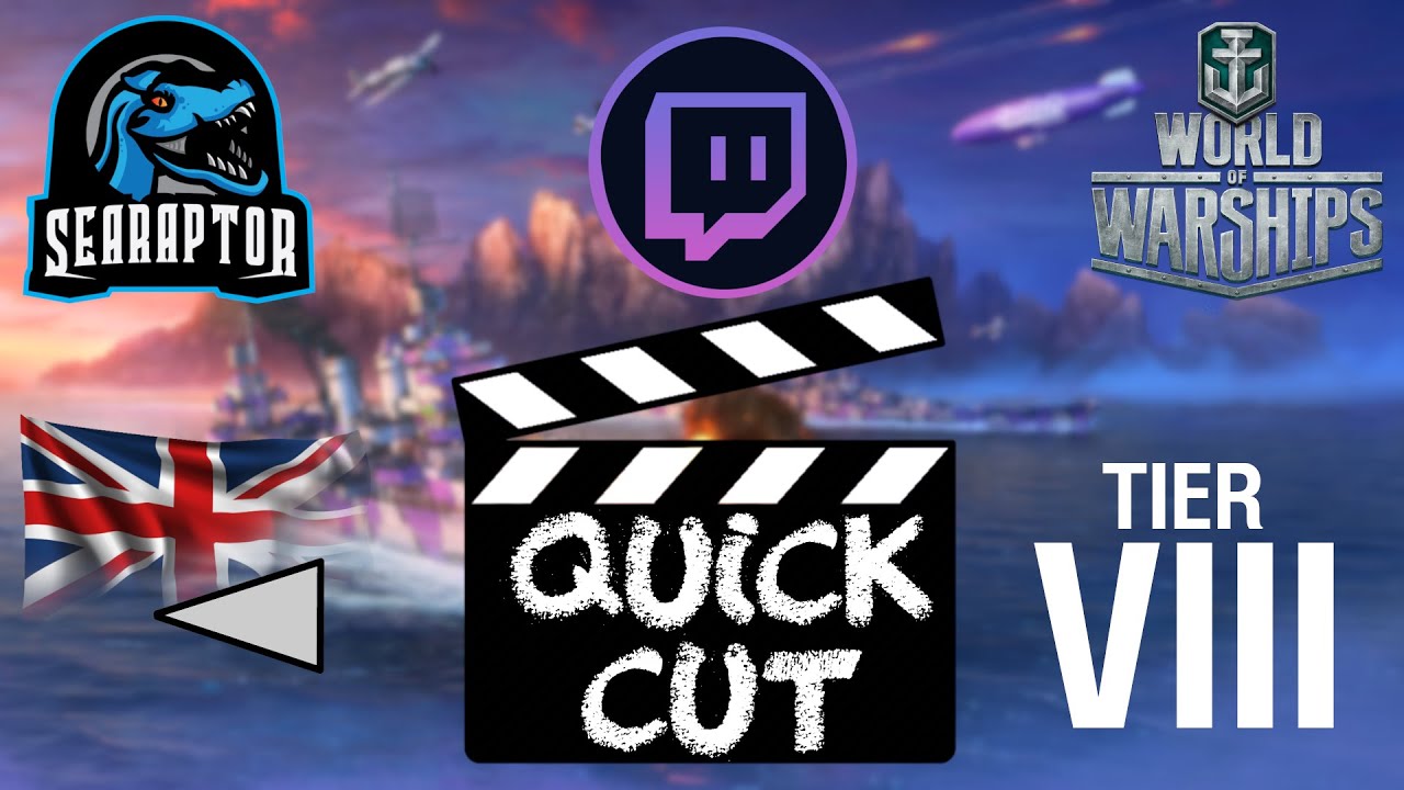 World of Warships - Quick Cut: Tier VIII Premium British Destroyer HMS Cossack (Ranked Gameplay)