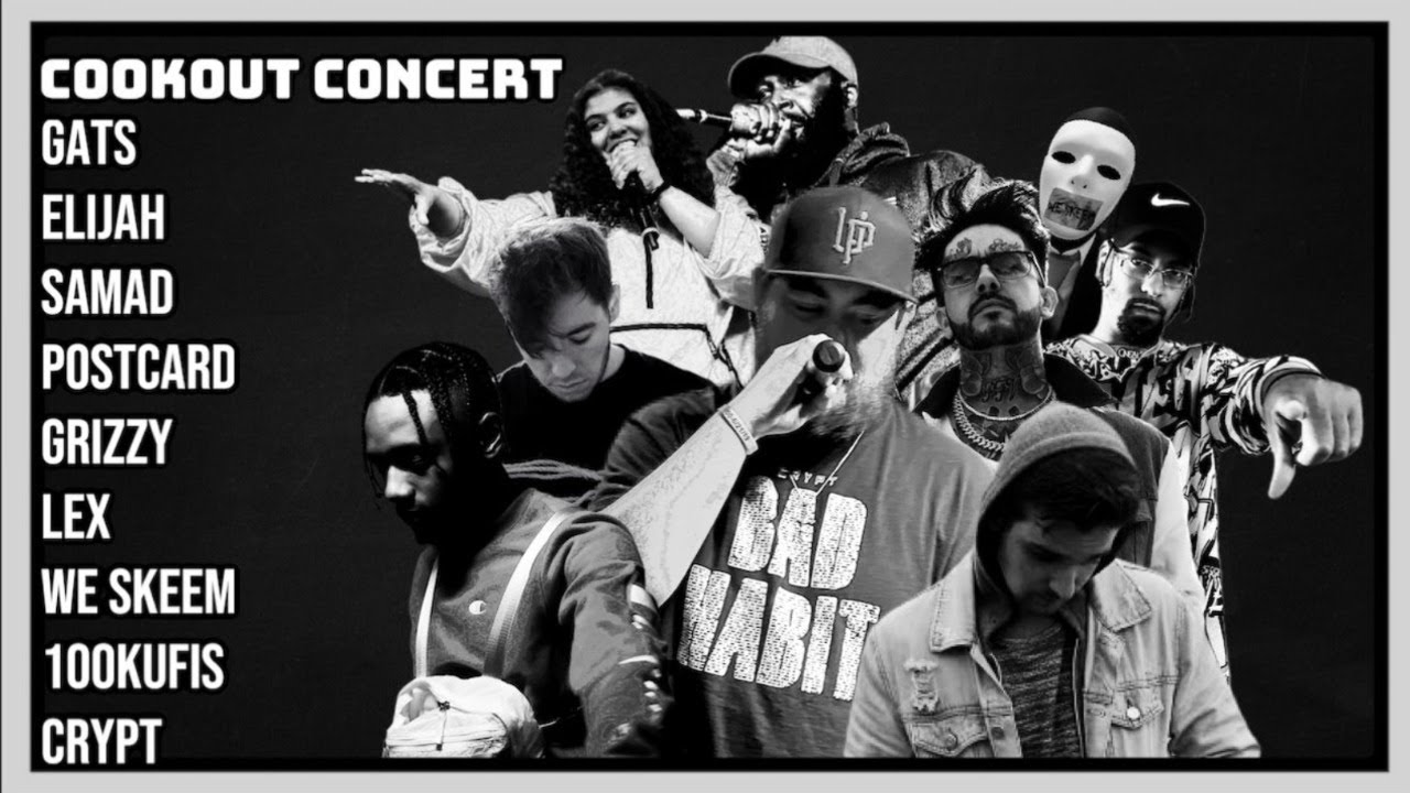 Crypt - The Cookout LIVE CONCERT (Luke GAWNE, Samad Savage, 100Kufis, & More)