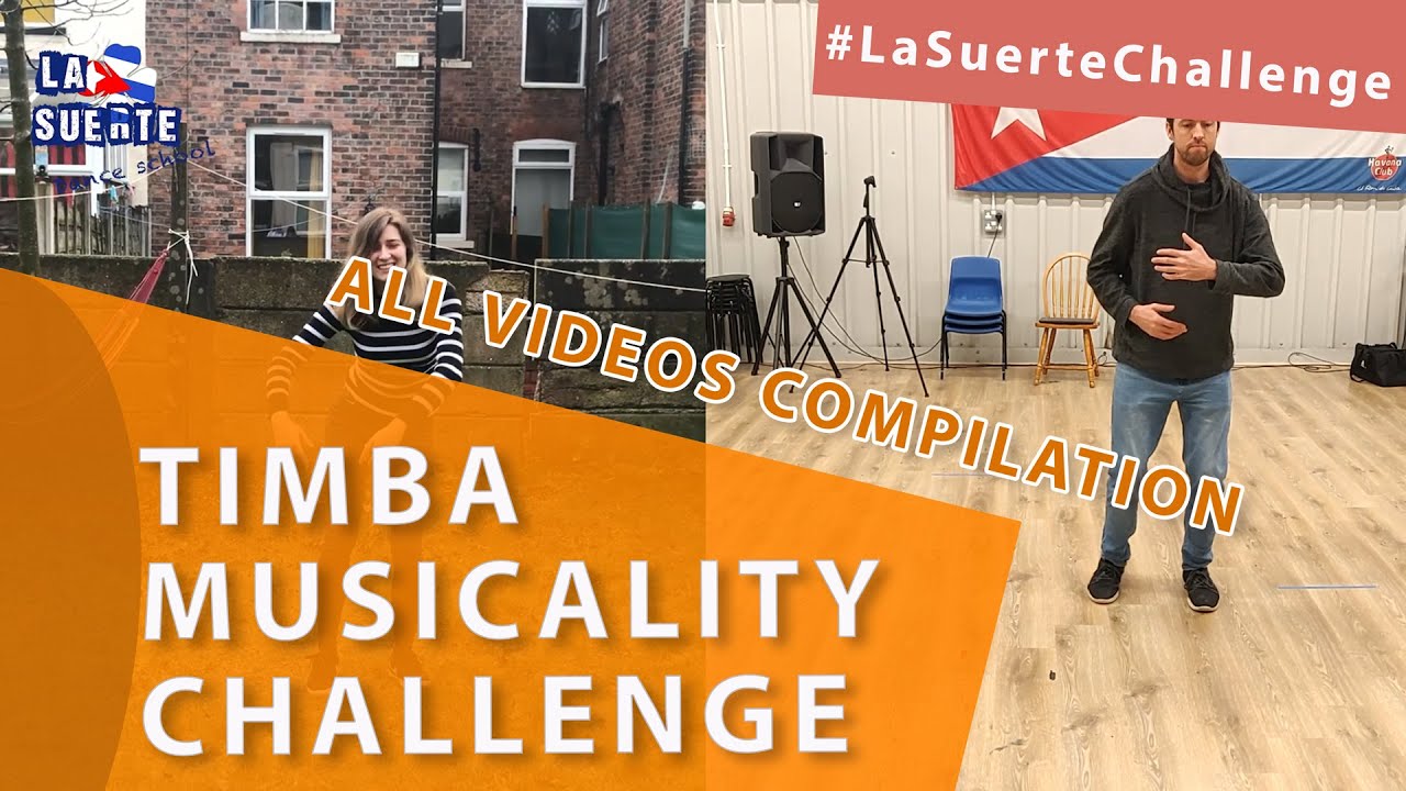 Timba / salsa musicality challenge  - All videos compilation #LaSuerteChallenge