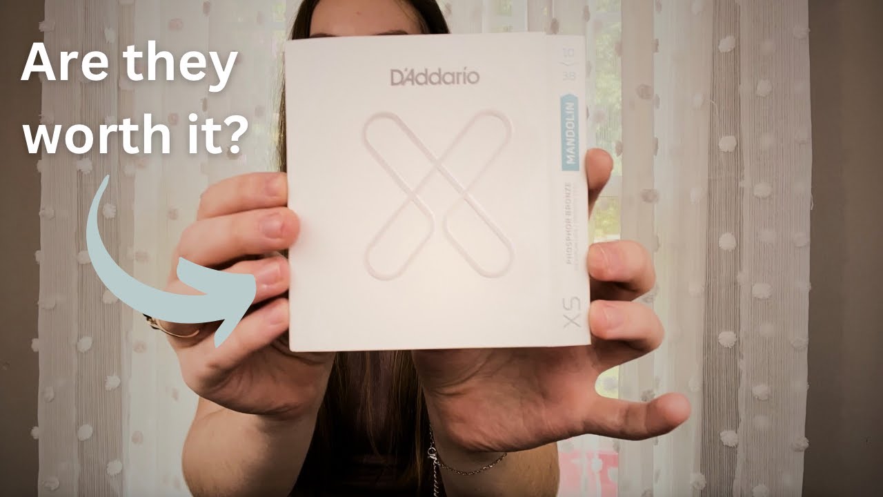 MY REVIEW of D'Addario XS mandolin strings! | Do strings really make a difference?