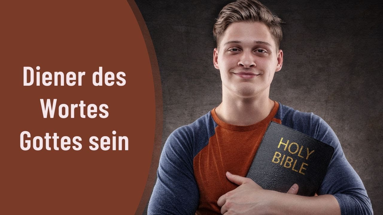 Predigt: Diener des Wortes Gottes sein - Lukas 1, 1-4 | Joachim Hipfel