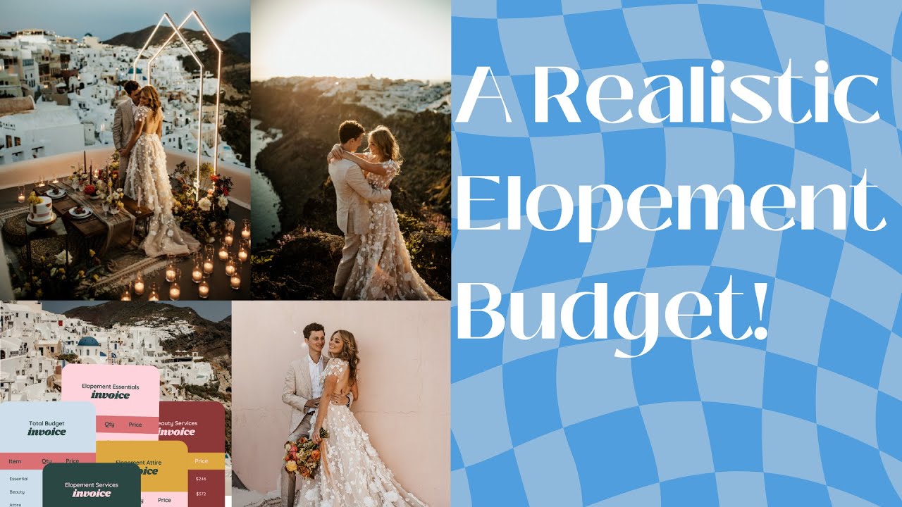HOW MUCH DOES IT COST TO ELOPE? A realistic elopement budget.