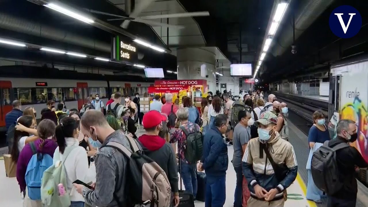 Renfe denuncia incumplimiento de servicios m&iacute;nimos en Rodalies de Catalunya