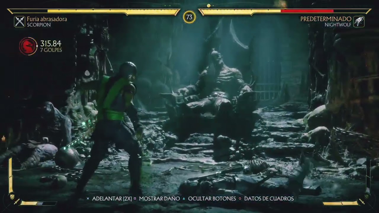 ronda impecable 😬 destruyendo a un Scorpion spammer