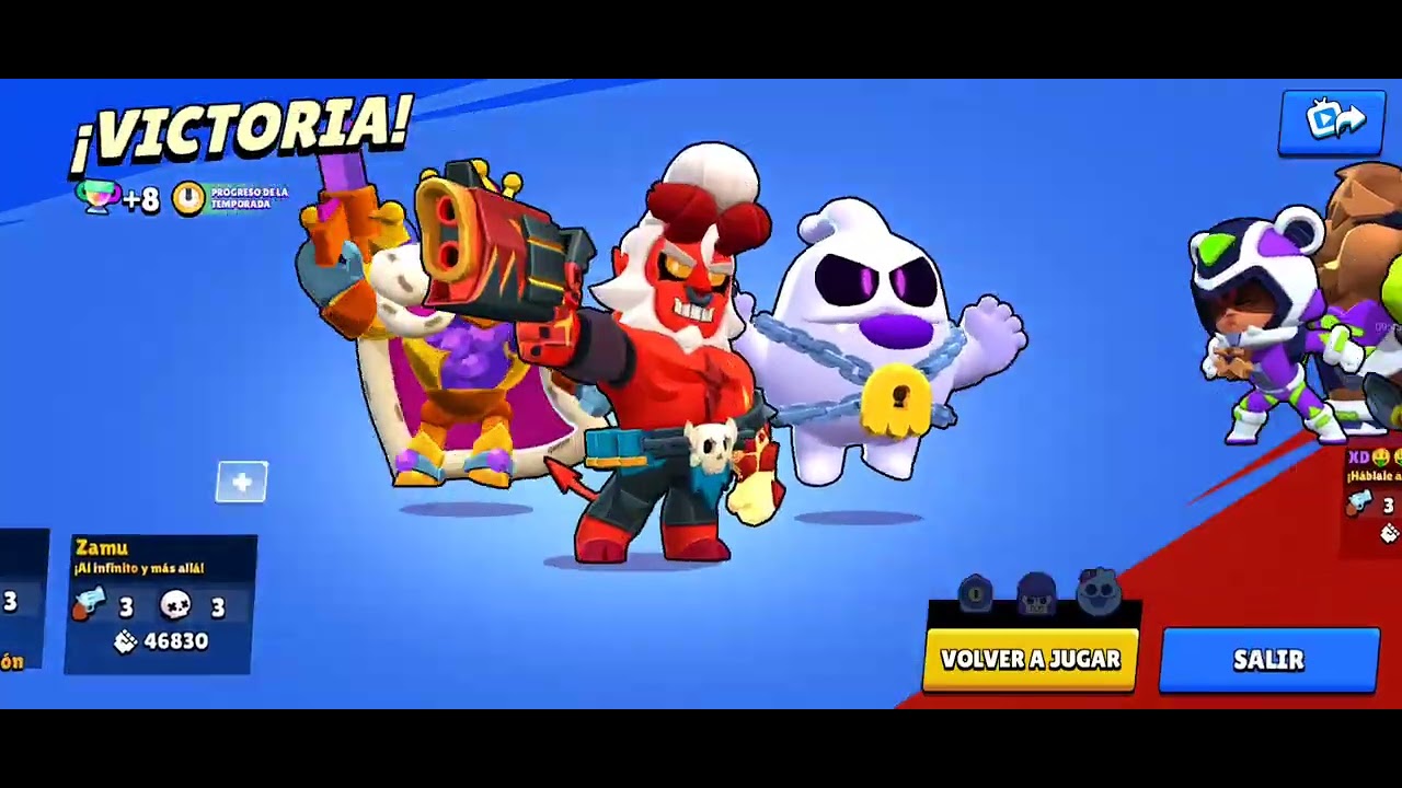 Volviendo a grabar y jugando brawl starts