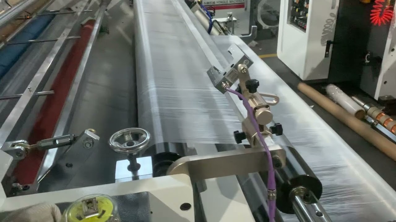 LDPE film fully automatic rewinding machine 