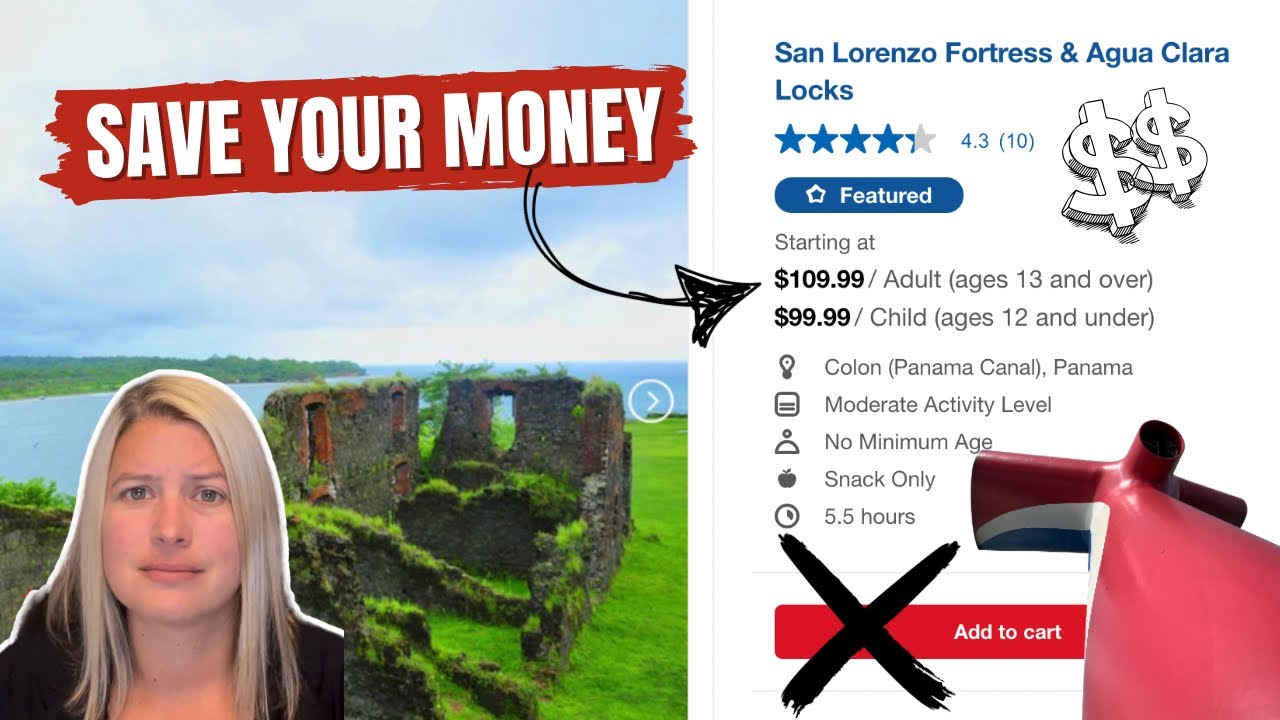 Agua Clara Locks & San Lorenzo Fortress Excursion | Colon Panama (Canal?) | Carnival Venezia Cruise