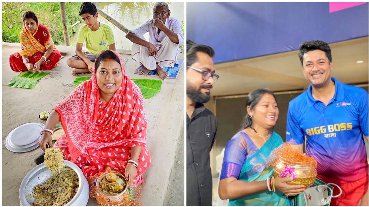 স্টার জলসার স্পেশাল ইভেন্টে সেলিব্রেটিদের জন্য স্পেশাল বিরিয়ানি বানিয়ে নিয়ে গেলাম 