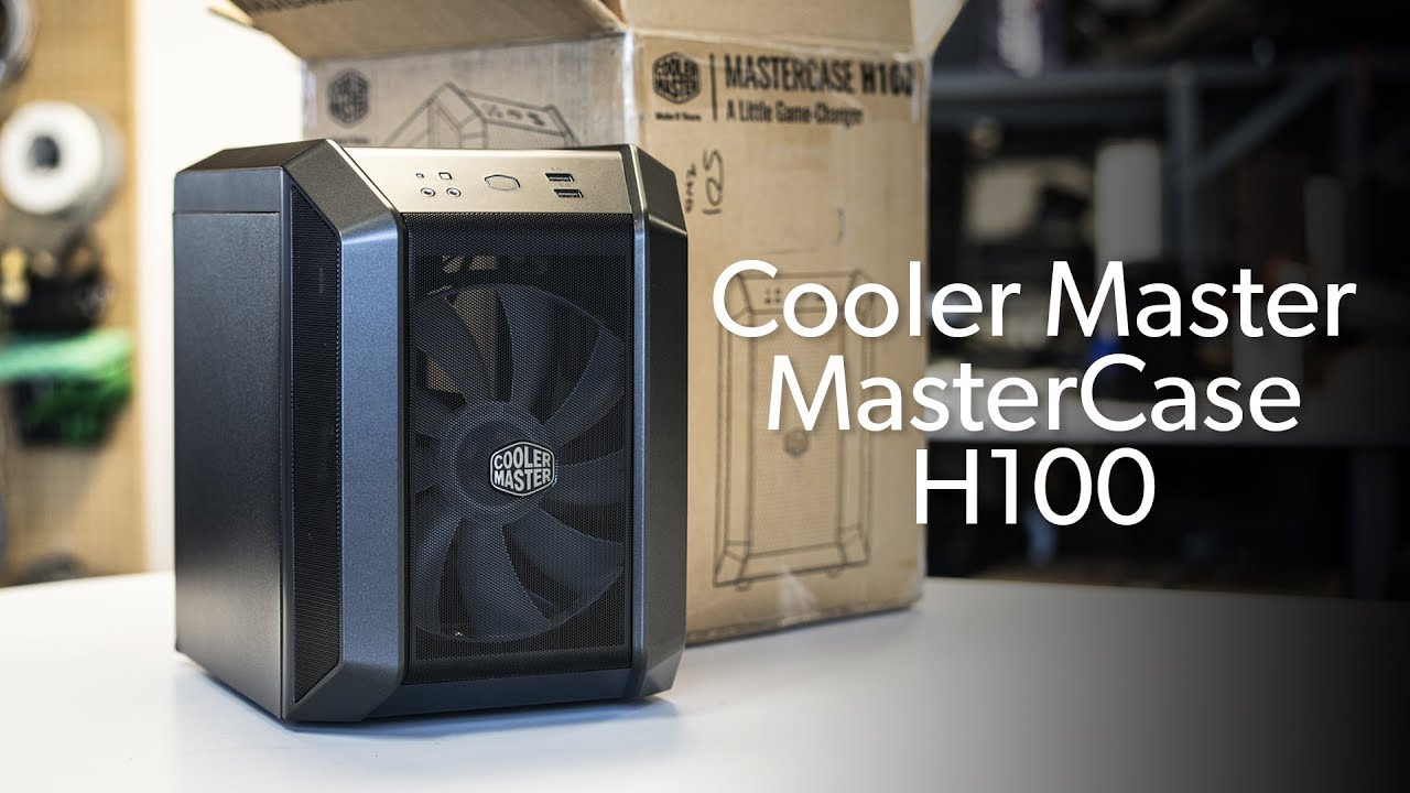 Cooler Master MasterCase H100 unboxing & teardown