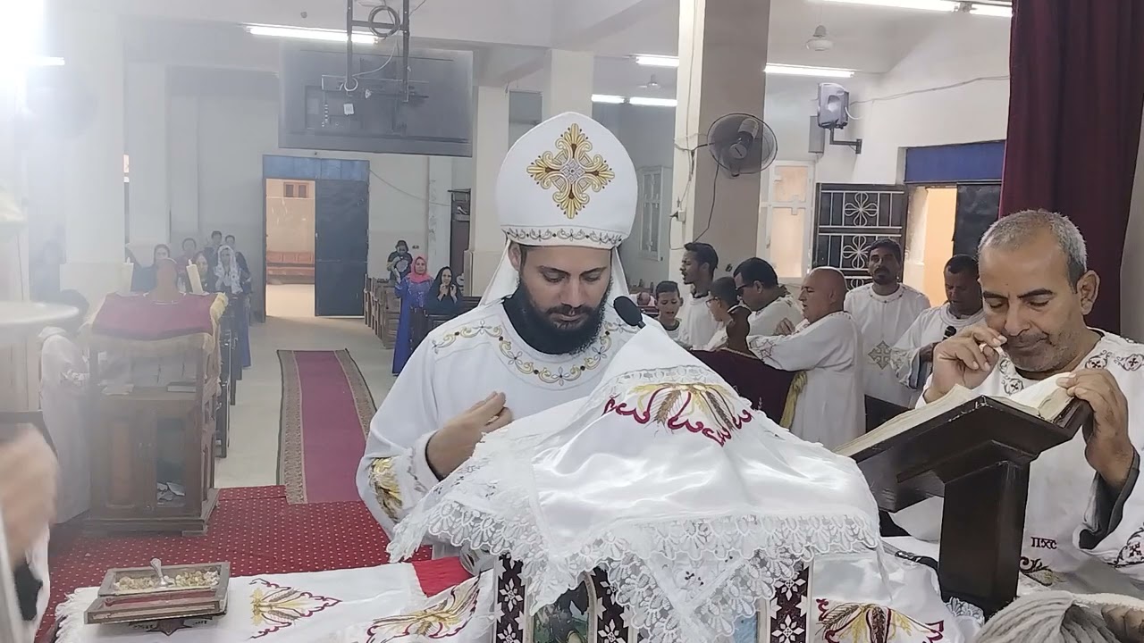قداس عيد نياحة القوي الأنبا موسي الاسود بكنيسة مار مينا العجايبي ١/ ٧ / ٢٠٢٥