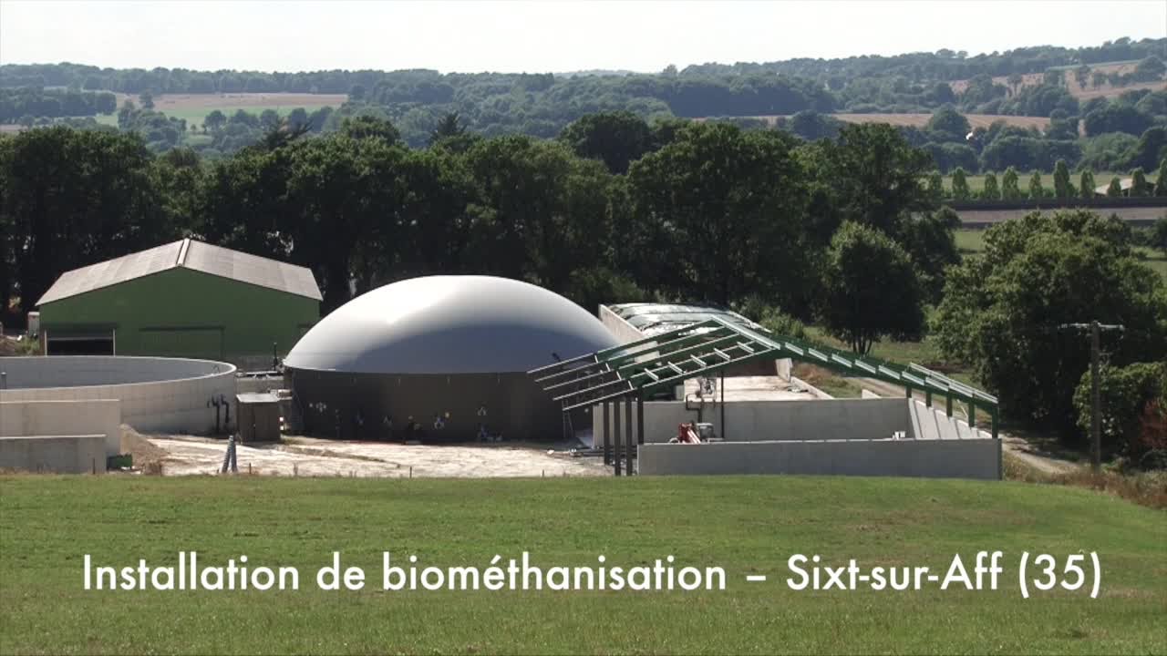 Biogaz et spiruline au GAEC du Cormier (35)