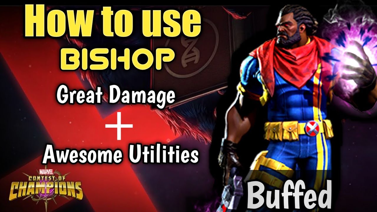 How to use Bishop Effectively |Full Breakdown| - Marvel Contest of Champions