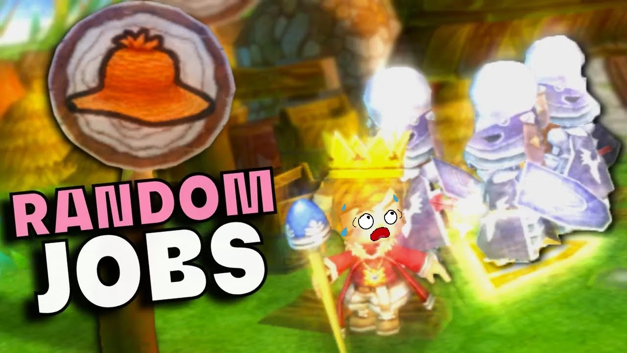 Little King's Story but the Jobs are Randomised