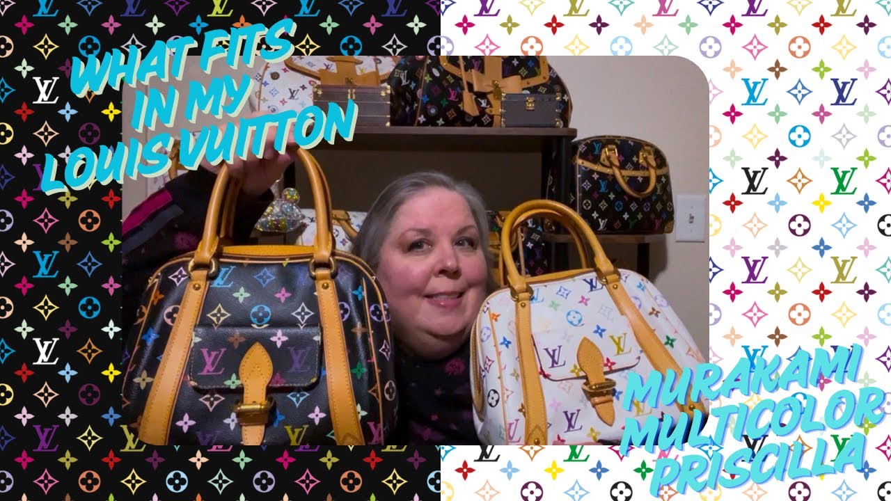 What Fits In My Louis Vuitton Murakami Multicolor Priscilla | Viewer Requested