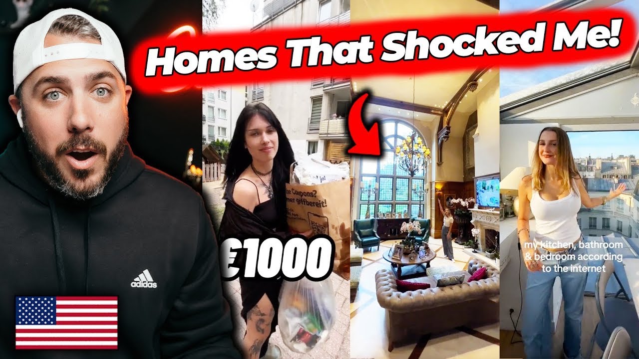 American Sees European Homes for the First Time 😳