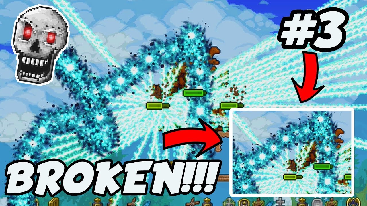 BREAKING TERRARIA - 1 HITTING BOSSES IS BACK?!