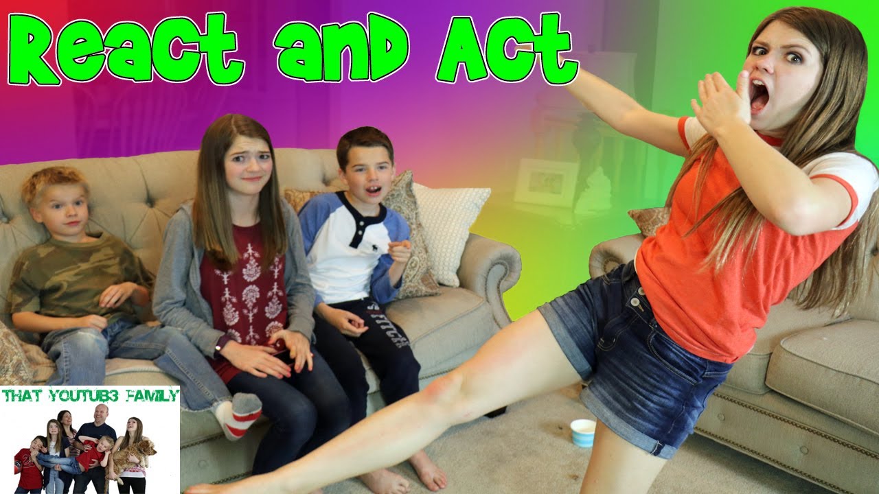 React and Act Game / That YouTub3 Family