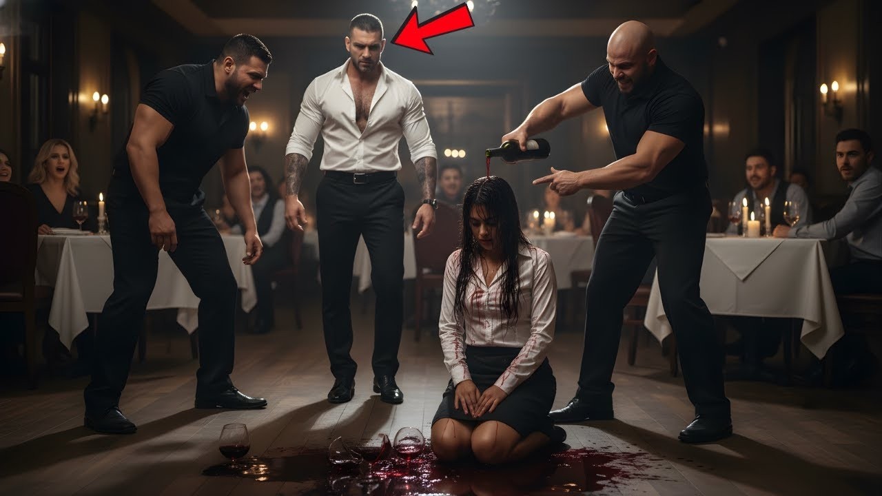 Mafia Boss Caught Thugs Pouring Wine on His Favourite Waitress — What He Did Next Shocked Everyon