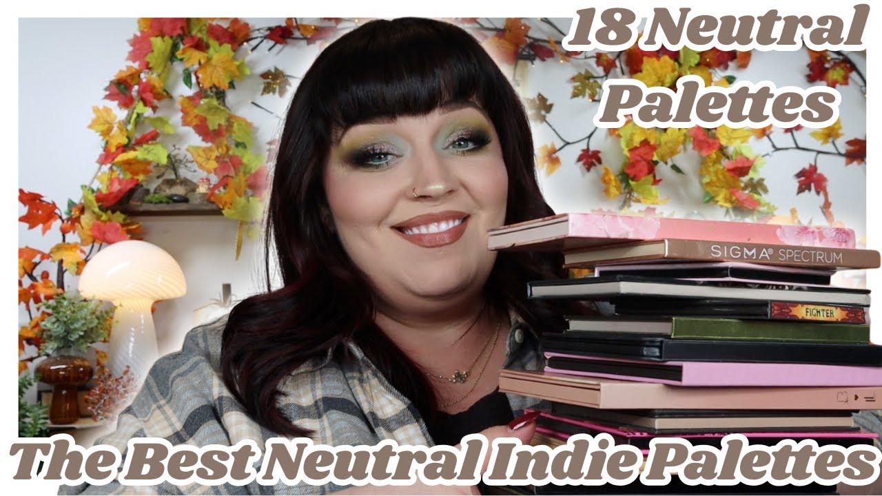 Рейтинг всех нейтральных инди-палеток в моей коллекции #indiebeauty #newmakeupreleases