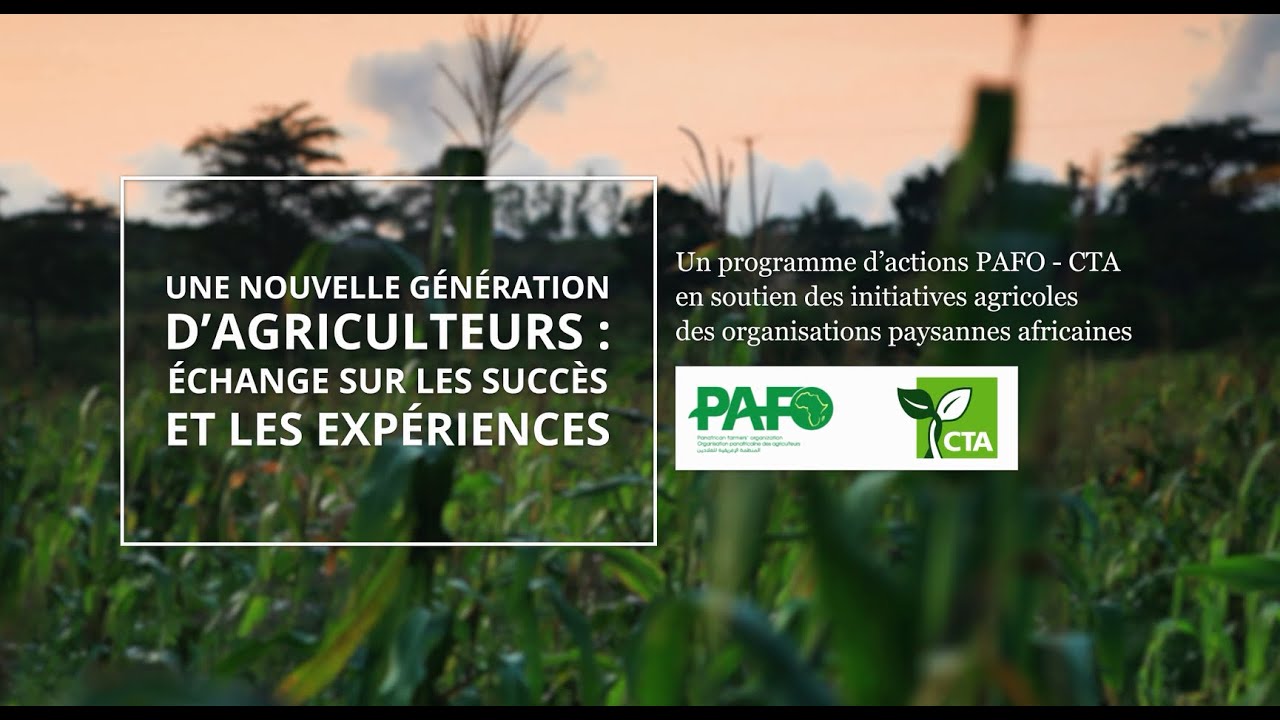 Une nouvelle génération d'agriculteurs : échange sur les succès et les expériences